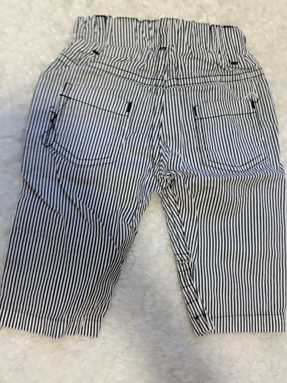 Petit Lem Baby Boys' 2-Piece Striped Secret Agent Outfit Set size 3 months